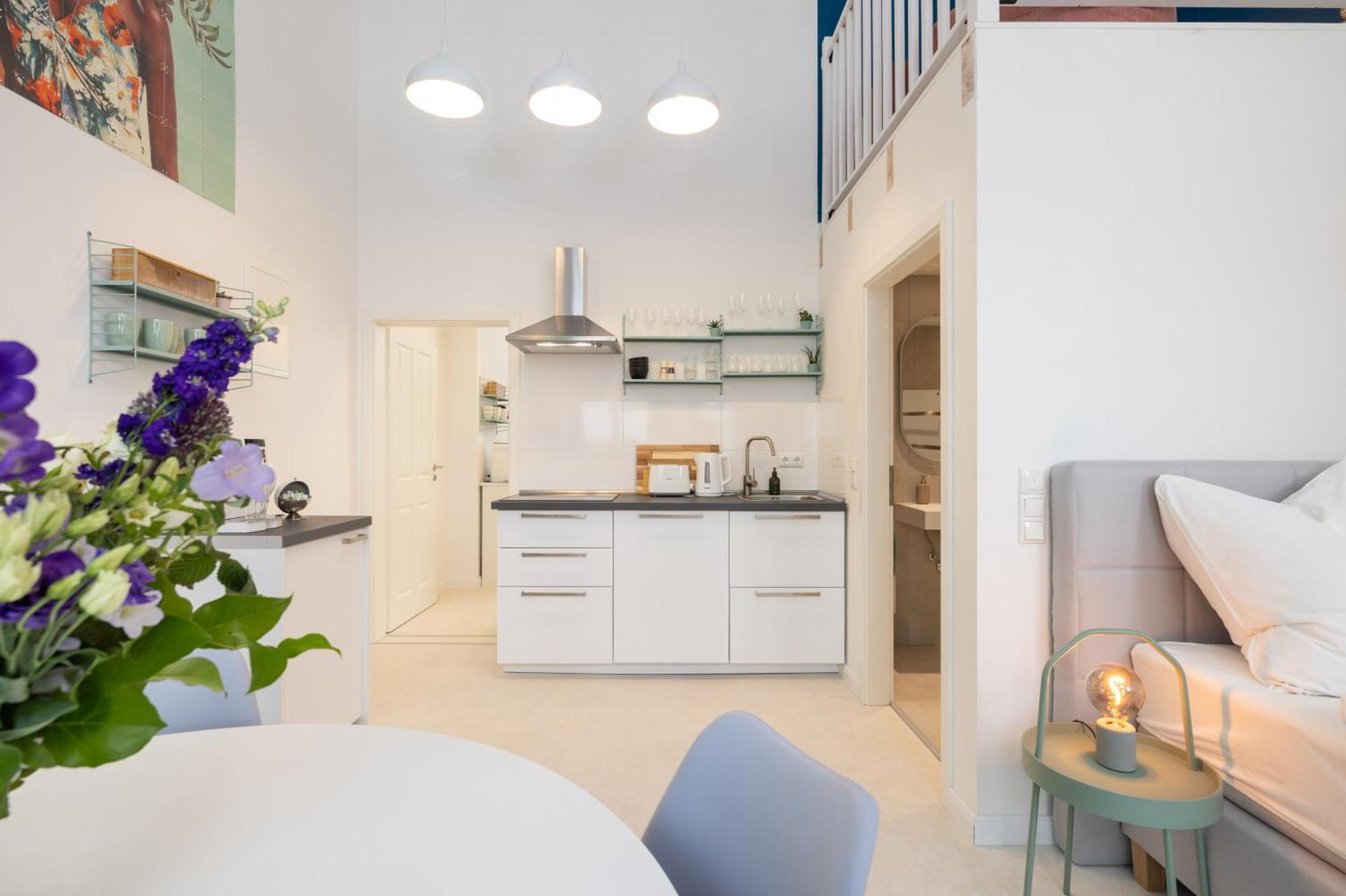 Great 2-Room Loft With 2 Bathrooms And 2 Kitchen Berlino Esterno foto