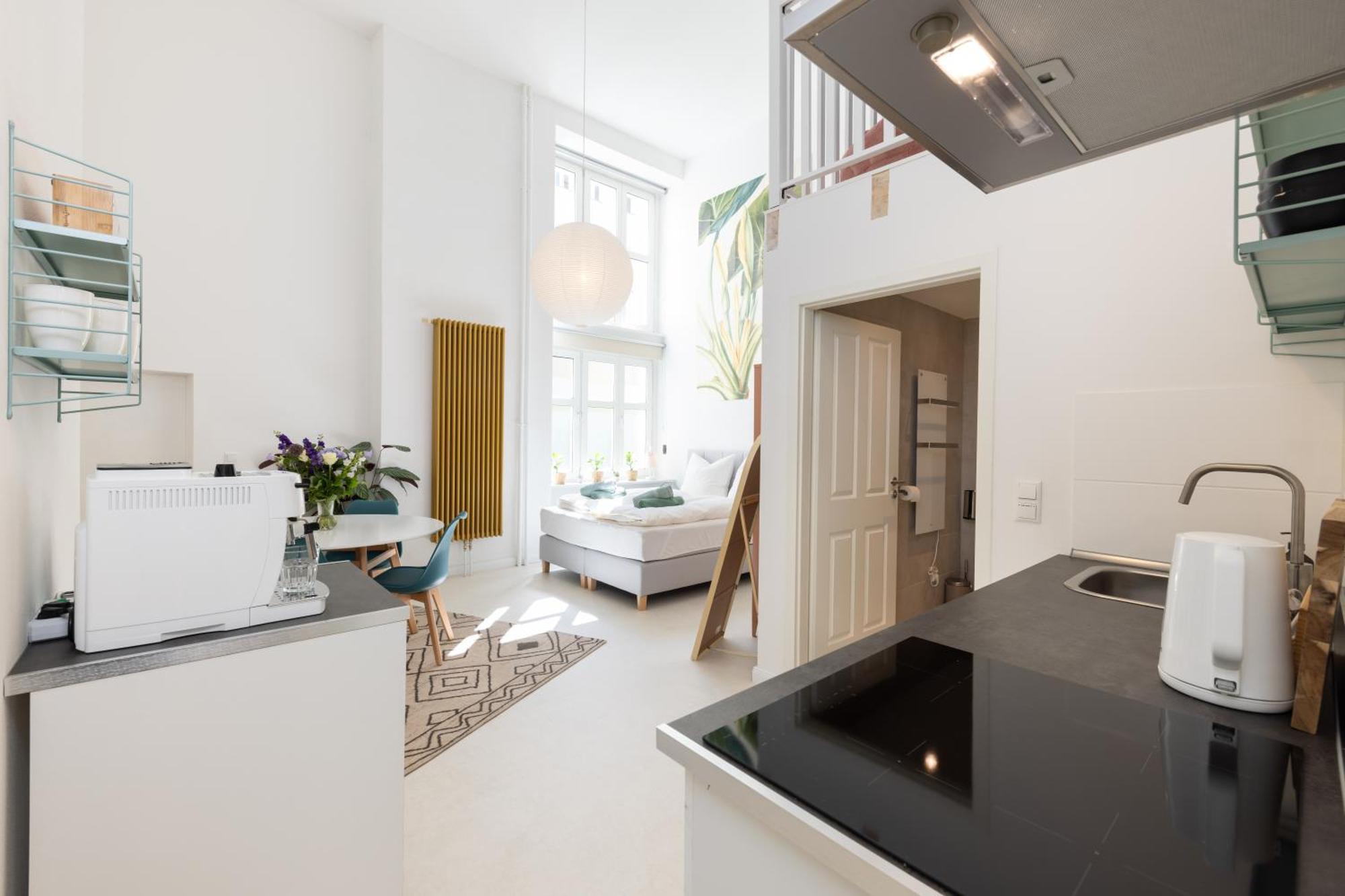 Great 2-Room Loft With 2 Bathrooms And 2 Kitchen Berlino Esterno foto