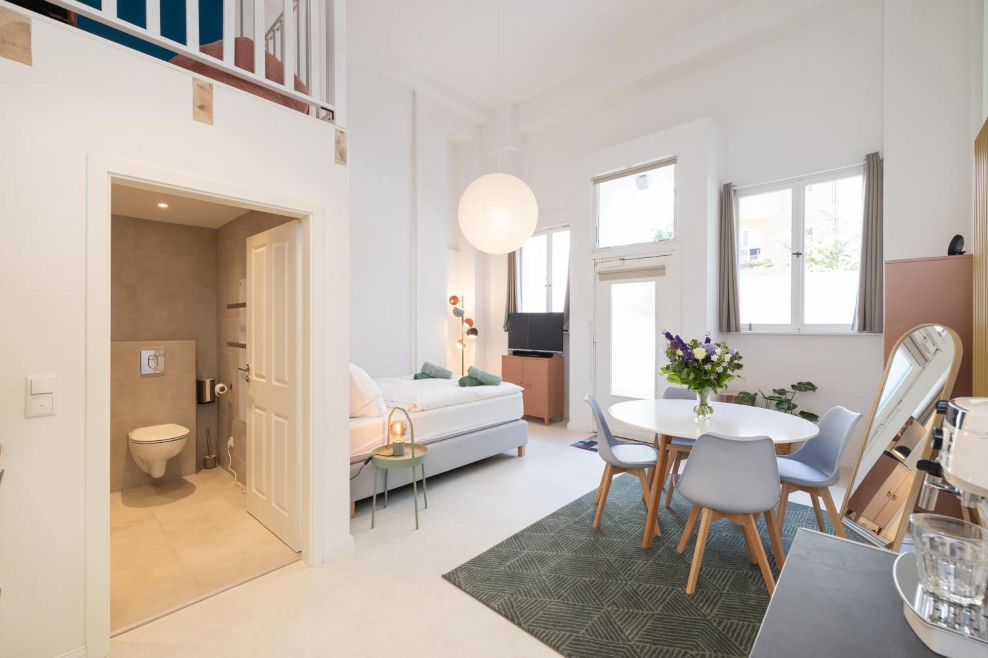 Great 2-Room Loft With 2 Bathrooms And 2 Kitchen Berlino Esterno foto