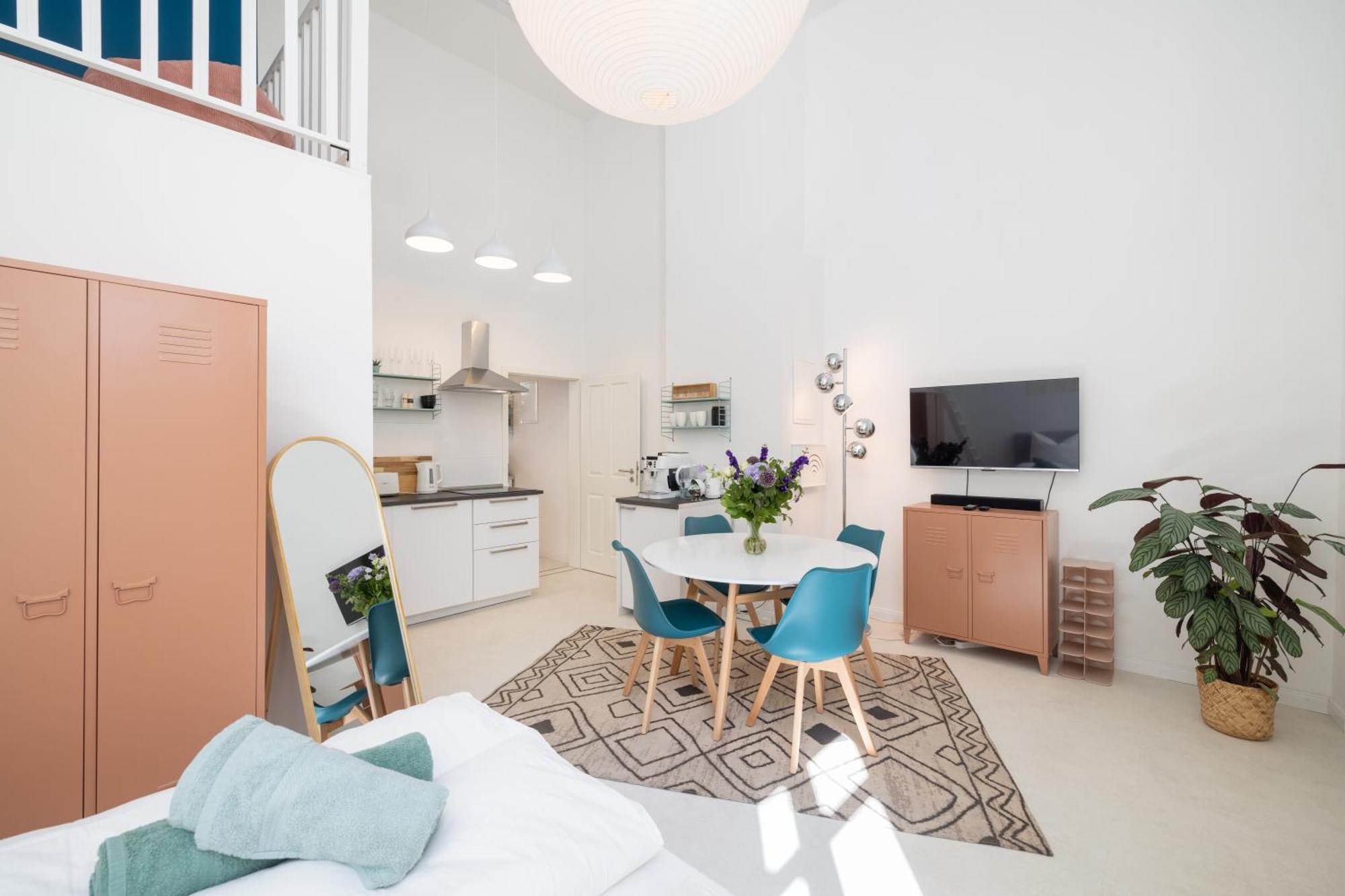 Great 2-Room Loft With 2 Bathrooms And 2 Kitchen Berlino Esterno foto