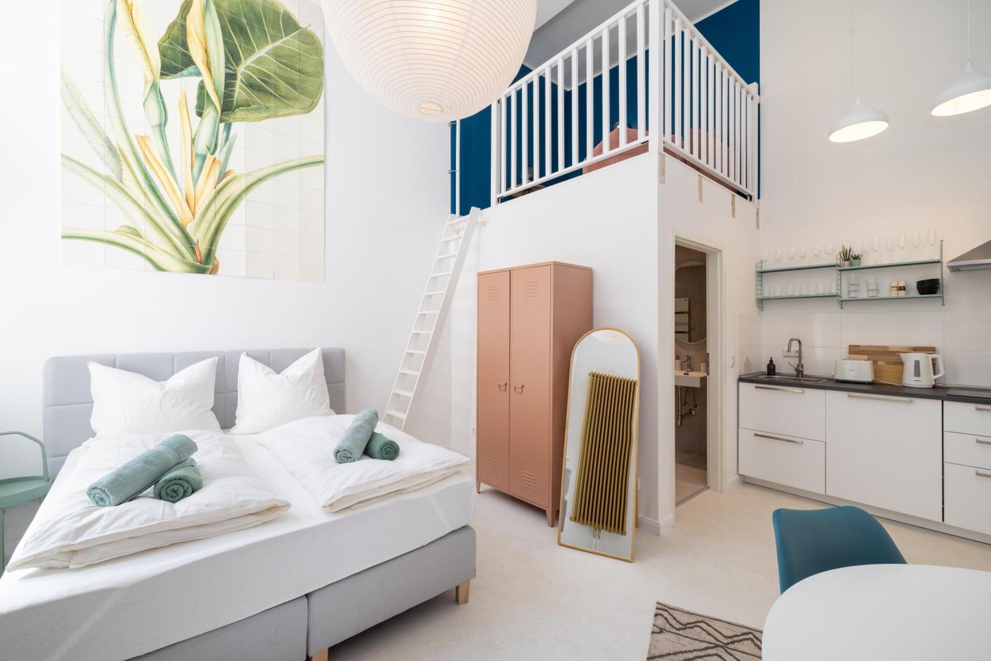 Great 2-Room Loft With 2 Bathrooms And 2 Kitchen Berlino Esterno foto