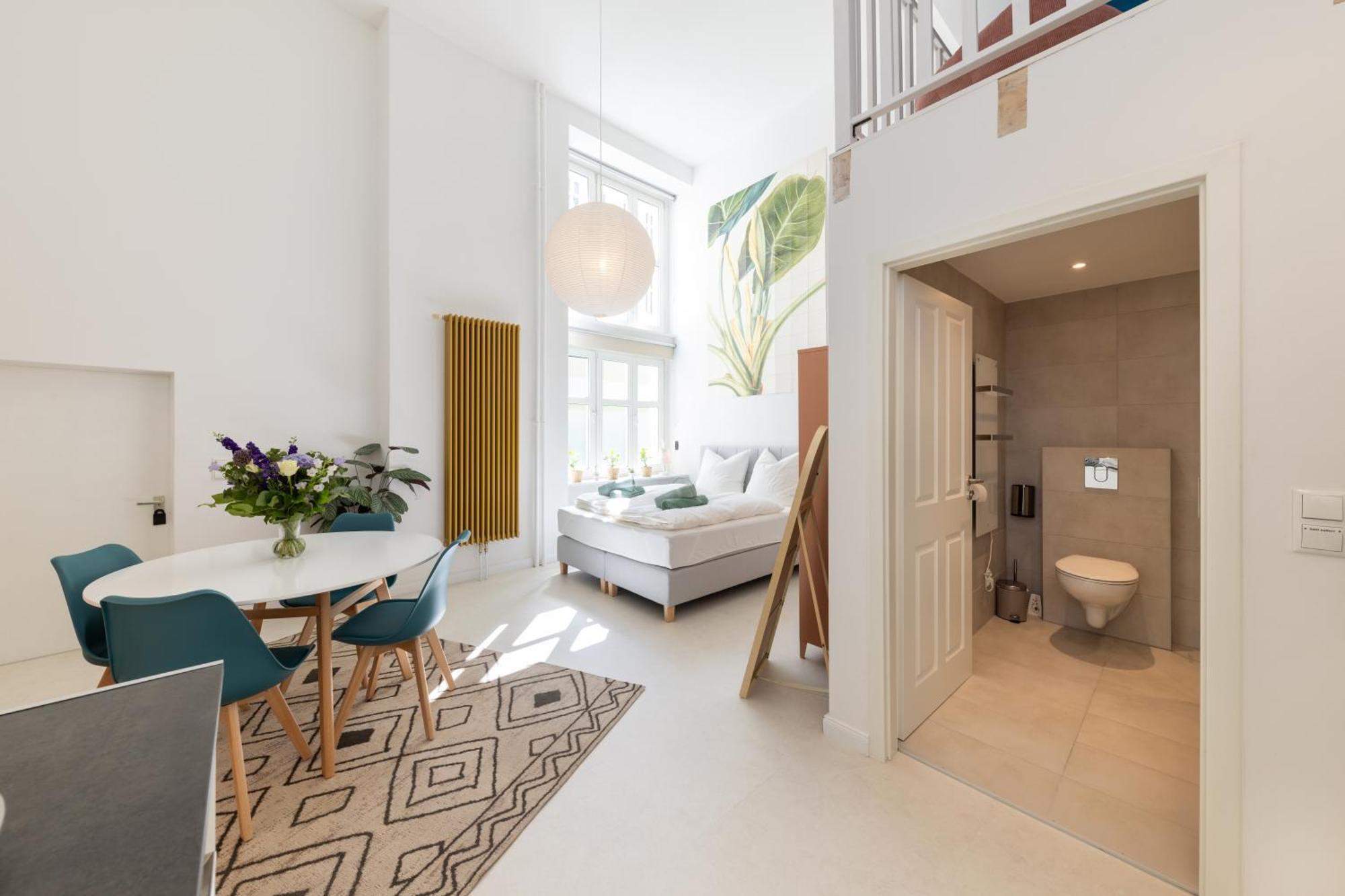 Great 2-Room Loft With 2 Bathrooms And 2 Kitchen Berlino Esterno foto