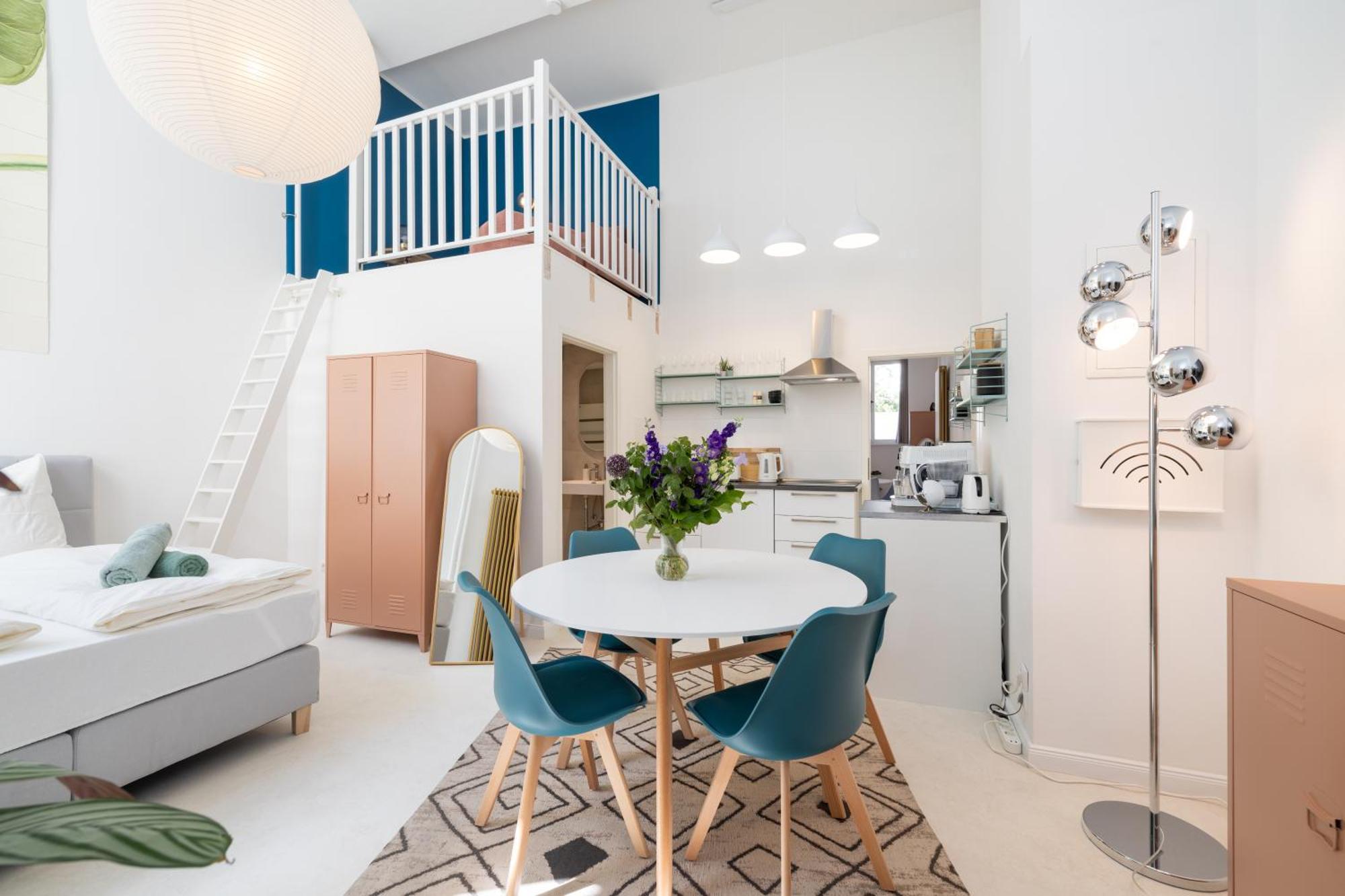 Great 2-Room Loft With 2 Bathrooms And 2 Kitchen Berlino Esterno foto
